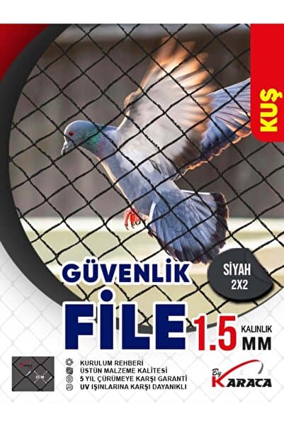 2 8x16 Kuş Filesi